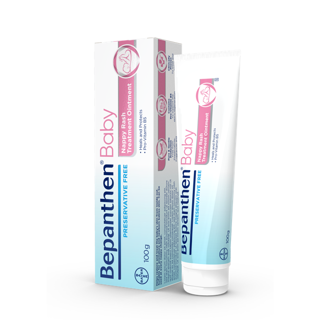 Nappy rash cream bepanthen top